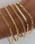 Ellis Renner Bracelet Set | White Gold