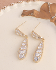 Vintage Bright & Pearl Earrings