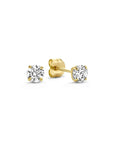 Larmes de Lune Stone Earrings Set | White Gold
