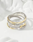 Intertwined Brilliance Ring