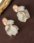 Abstract Floral Earrings
