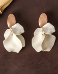 Abstract Floral Earrings