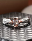 Rose Bloom Twist Ring