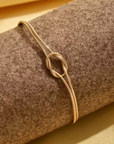 Twist Knot Chain Bracelet