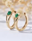 Teardrop Glow Earrings