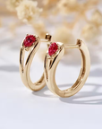 Teardrop Glow Earrings