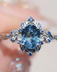Sapphire Bloom Royale Ring