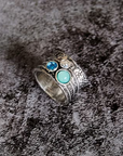 Floral Gemstone Ring