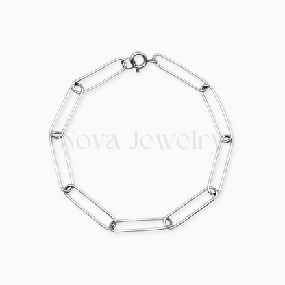 Silver Link Chain Bracelet