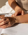 Isabella Vernetta bracelet set | White Gold