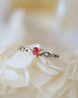 Zirconia Heart Ring