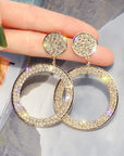 Zirconia Earrings in Gold and Silver
