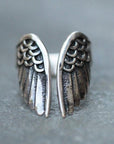 Adjustable Angel Ring in 925 Sterling Silver