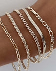 Ellis Renner Bracelet Set | Gold