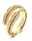 Adjustable Silver Fern Ring