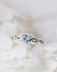 Zirconia Heart Ring
