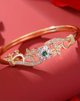 Emerald Bloom Bracelet