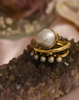 Vintage Pearl Statement Ring