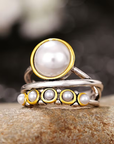 Vintage Pearl Statement Ring