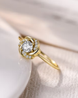 Golden Rose Ring