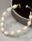 Wire Pearl Braelet