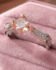 Rose Bloom Twist Ring