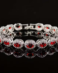 Sapphire Oval Bracelet