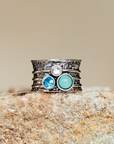Floral Gemstone Ring
